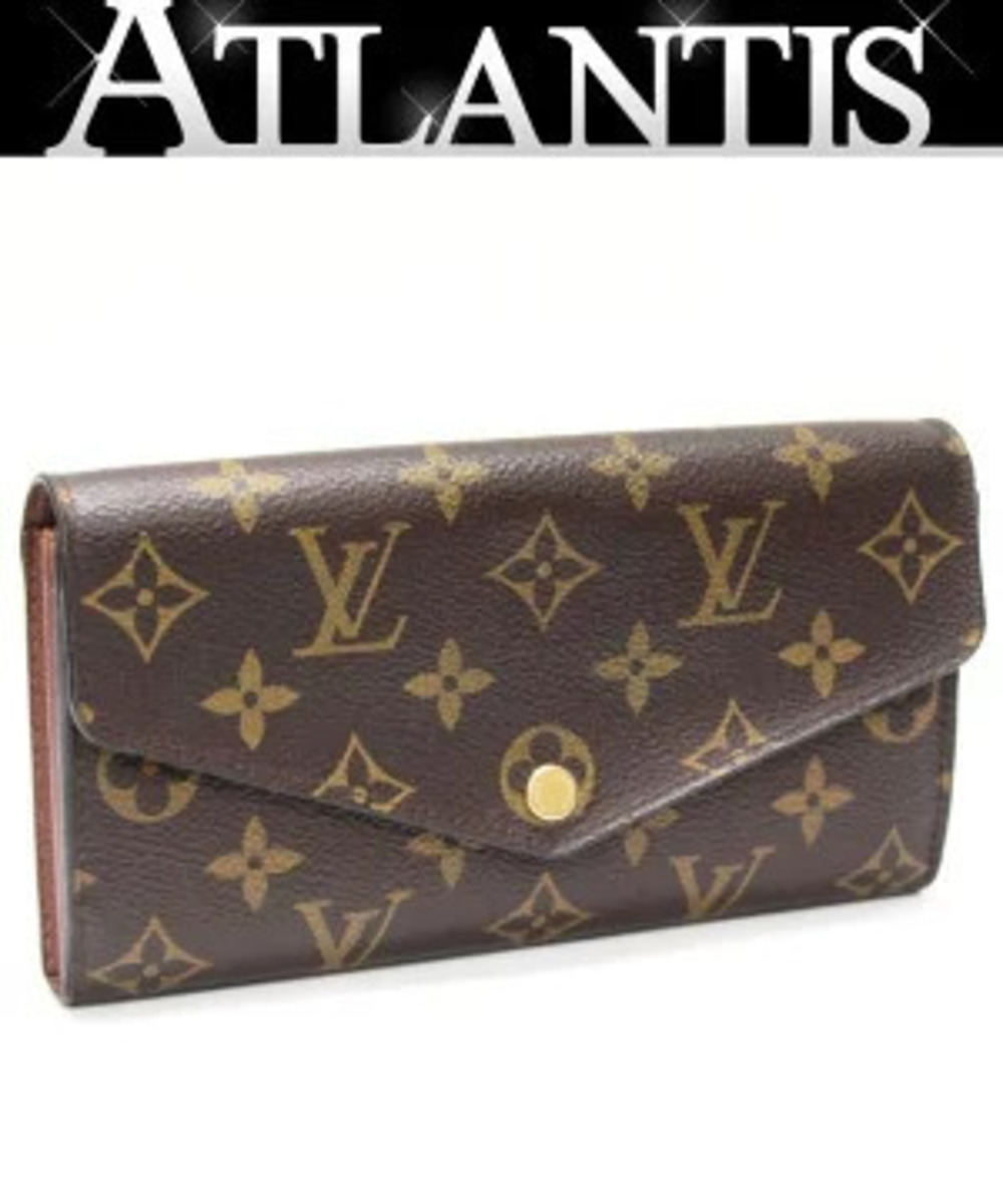 Louis Vuitton Portefeuille Sarah Long Wallet Monogram